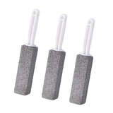 Maxbell Pumice Stone with Handle Limescale Remover for Swimming Pools Kitchen Tiles 3Pcs