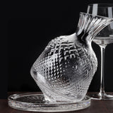 Maxbell Rotating Wine Decanter Tumbler Gift Drink Dispenser for Home Restaurant