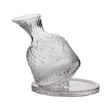 Maxbell Rotating Wine Decanter Tumbler Gift Drink Dispenser for Home Restaurant