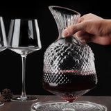 Maxbell Rotating Wine Decanter Tumbler Gift Drink Dispenser for Home Restaurant