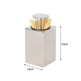 Maxbell Novelty Toothpick Dispenser Retractable Push Button Top Household for Home