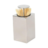 Maxbell Novelty Toothpick Dispenser Retractable Push Button Top Household for Home