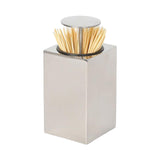 Maxbell Novelty Toothpick Dispenser Retractable Push Button Top Household for Home
