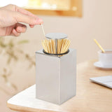 Maxbell Novelty Toothpick Dispenser Retractable Push Button Top Household for Home