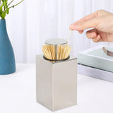 Maxbell Novelty Toothpick Dispenser Retractable Push Button Top Household for Home