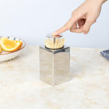 Maxbell Novelty Toothpick Dispenser Retractable Push Button Top Household for Home