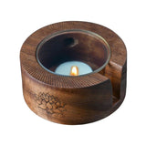 Maxbell Portable Tea Warmer Tea Light Warmer Tea Stove for Restaurant Hotel Camping