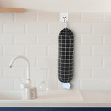 Maxbell Shopping Bag Storage Holder Grocery Bag Organizer Garbage Bag Dispenser Black