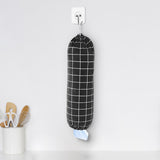 Maxbell Shopping Bag Storage Holder Grocery Bag Organizer Garbage Bag Dispenser Black