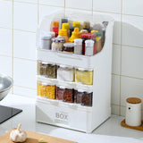 Maxbell Spice Rack Organizer Seasoning Holder Accs for Kitchen Cabinet Condiments