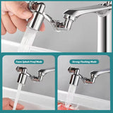 Maxbell Faucet Extender Faucet Sprayer Attachment Universal for Hotel Bathroom Basin single mode