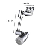 Maxbell Faucet Extender Faucet Sprayer Attachment Universal for Hotel Bathroom Basin Dual mode