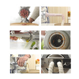 Maxbell Manual Meat Grinder Multi Used Household Handheld for Garlic Vegetable Spice