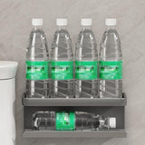 Maxbell Tissue Paper Organizer Stand with Shelf Flushable Storage Dispenser for Dorm