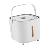 Maxbell Rice Storage Bin Storage Bucket Grain Bucket with Handle for Grain Nuts Rice