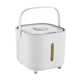Maxbell Rice Storage Bin Storage Bucket Grain Bucket with Handle for Grain Nuts Rice