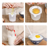 Maxbell Egg White Divider Multifunctional Practical for Bakery Gadgets Accessory