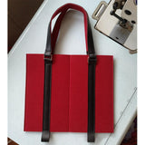Maxbell Portable Bottle Insulated Bag 2 Holes Divider for Housewarming Picnic Party black