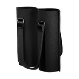 Maxbell Portable Bottle Insulated Bag 2 Holes Divider for Housewarming Picnic Party black