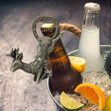 Maxbell Elk Beers Bottle Opener Durable Decoration Fittings for Soft Drink Christmas