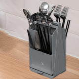 Maxbell Multifunctional Utensil Holder Storage Stand for Kitchen Restaurant Gray