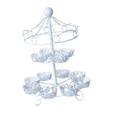 Maxbell Cupcake Stand Pastry Platter Cake Holder for Wedding Anniversary Decor
