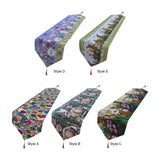 Maxbell Cute Easter Table Runner Easter Eggs for Indoor Outdoor Holiday Dining Style A