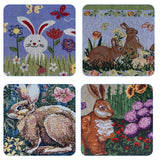 Maxbell Cute Easter Table Runner Easter Eggs for Indoor Outdoor Holiday Dining Style A