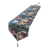 Maxbell Cute Easter Table Runner Easter Eggs for Indoor Outdoor Holiday Dining Style B
