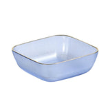 Maxbell Snack Serving Tray Multifunctional Condiment Container for Cakes Table Red 3 Grids