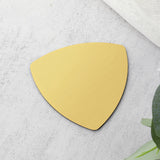 Maxbell 4Pcs Drink Coasters Non Slip Geometric Shape for Housewarming Home Decor