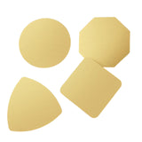 Maxbell 4Pcs Drink Coasters Non Slip Geometric Shape for Housewarming Home Decor