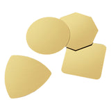Maxbell 4Pcs Drink Coasters Non Slip Geometric Shape for Housewarming Home Decor