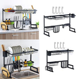 Maxbell Multifunctional Over Sink Bowl Organiser Kitchen Drainer Storage Holder 65cm