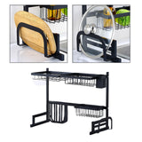 Maxbell Multifunctional Over Sink Bowl Organiser Kitchen Drainer Storage Holder 65cm