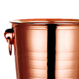 Maxbell Drinks Chiller Bucket Beverage Chilling Bucket 3L for Parties Bar Buffet Rose Aureate