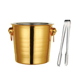 Maxbell Drinks Chiller Bucket Beverage Chilling Bucket 3L for Parties Bar Buffet Aureate