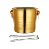 Maxbell Drinks Chiller Bucket Beverage Chilling Bucket 3L for Parties Bar Buffet Aureate