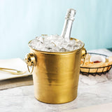 Maxbell Drinks Chiller Bucket Beverage Chilling Bucket 3L for Parties Bar Buffet Aureate