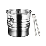 Maxbell Ice Bucket with Ice Clip with Carry Handle for Home Picnics for Party Home 5L