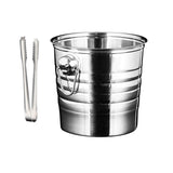 Maxbell Ice Bucket with Ice Clip with Carry Handle for Home Picnics for Party Home 5L