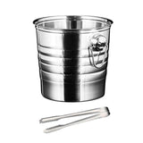 Maxbell Ice Bucket with Ice Clip with Carry Handle for Home Picnics for Party Home 5L