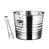 Maxbell Ice Bucket with Ice Clip with Carry Handle for Home Picnics for Party Home 7L