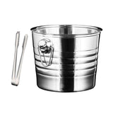 Maxbell Ice Bucket with Ice Clip with Carry Handle for Home Picnics for Party Home 7L
