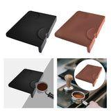 Maxbell Press Tool Silicone Coffee Pad Flat Espresso Accessory Thicken for Families black