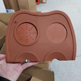 Maxbell Press Tool Silicone Coffee Pad Flat Espresso Accessory Thicken for Families Coffee