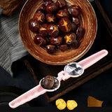 Maxbell Chestnut Clip Opener Dried Fruit Opener Nut Opener for Household Dining Room Pink
