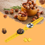 Maxbell Chestnut Clip Opener Dried Fruit Opener Nut Opener for Household Dining Room Yellow