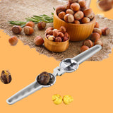 Maxbell Chestnut Clip Opener Dried Fruit Opener Nut Opener for Household Dining Room Argent
