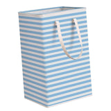 Maxbell Laundry Hamper with Easy Carry Handles Toys Clothes Organizer for Bedroom Blue